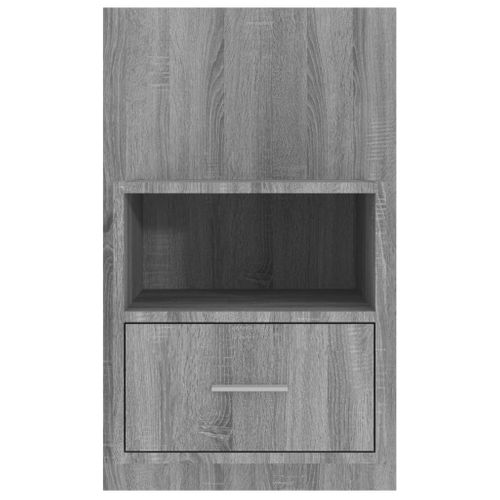 Table De Chevet Murale Sonoma Gris