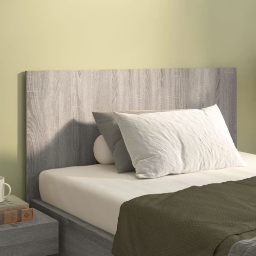 Tête De Lit Sonoma Gris 120x1,5x80 Cm Bois Contreplaqué