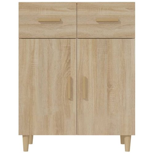 Buffet Chêne Sonoma 69,5x34x89 Cm Bois Contreplaqué