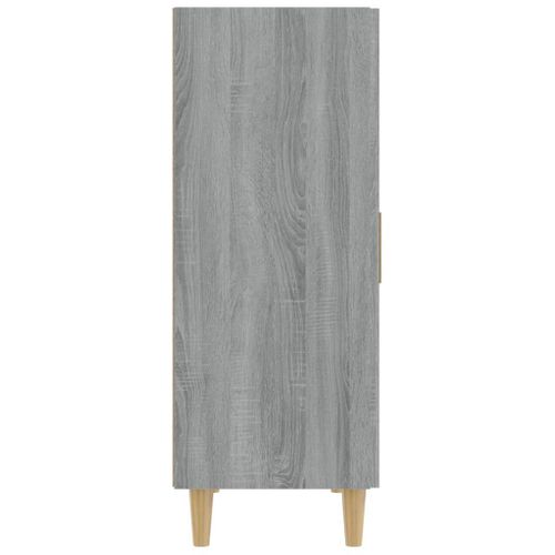 Buffet Sonoma Gris 70x34x90 Cm Bois Contreplaqué