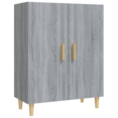 Buffet Sonoma Gris 70x34x90 Cm Bois Contreplaqué
