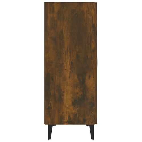 Buffet Chêne Fumé 70x34x90 Cm Bois Contreplaqué