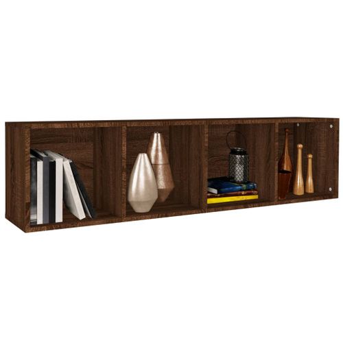 Bibliothèque/meuble TV Chêne Marron 36x30x143 Cm