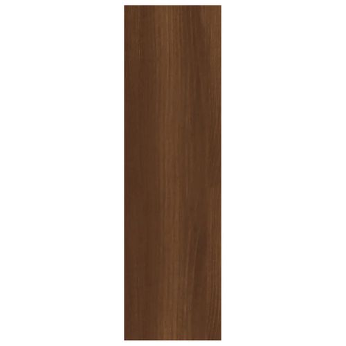 Étagère Murale Chêne Marron 75x16x55 Cm Bois Contreplaqué