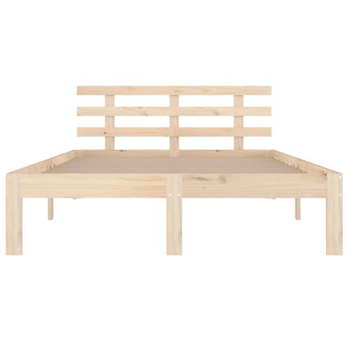 Cadre De Lit Sans Matelas Bois Massif 160x200 Cm
