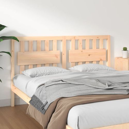 Tête De Lit 165,5x4x100 Cm Bois Massif De Pin