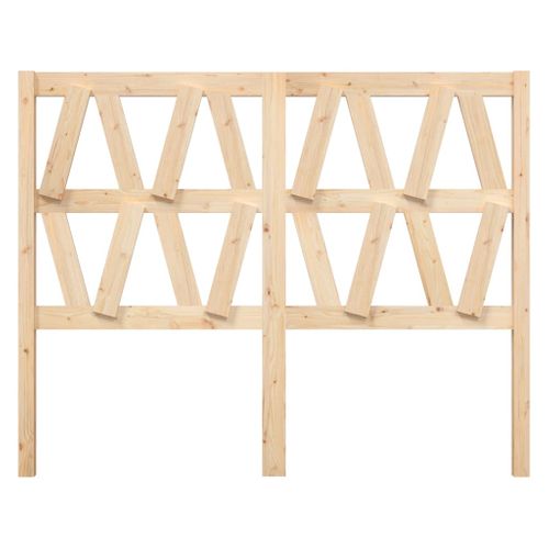 Tête De Lit 146x4x100 Cm Bois Massif De Pin