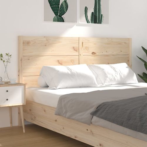 Tête De Lit 141x4x100 Cm Bois Massif De Pin