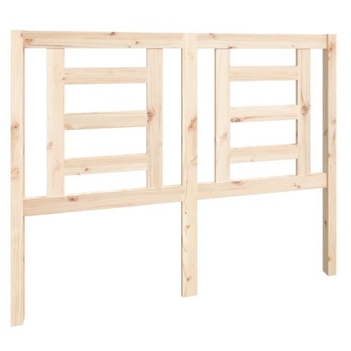 Tête De Lit 126x4x100 Cm Bois Massif De Pin