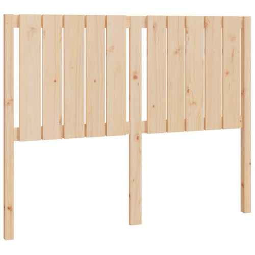 Tête De Lit 125,5x4x100 Cm Bois Massif De Pin