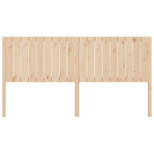 Tête De Lit 185,5x4x100 Cm Bois Massif De Pin