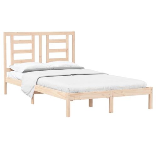 Cadre De Lit Sans Matelas 120x200 Cm Bois De Pin Massif