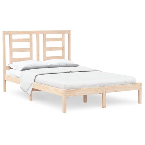 Cadre De Lit Sans Matelas 120x200 Cm Bois De Pin Massif