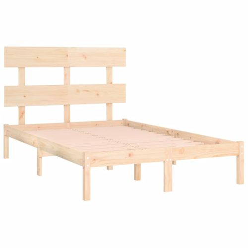 Cadre De Lit Sans Matelas 120x200 Cm Bois Massif
