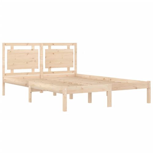 Cadre De Lit Sans Matelas 120x190 Cm Bois Massif