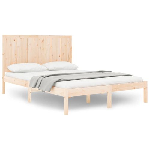 Cadre De Lit Sans Matelas 120x200 Cm Bois De Pin Massif