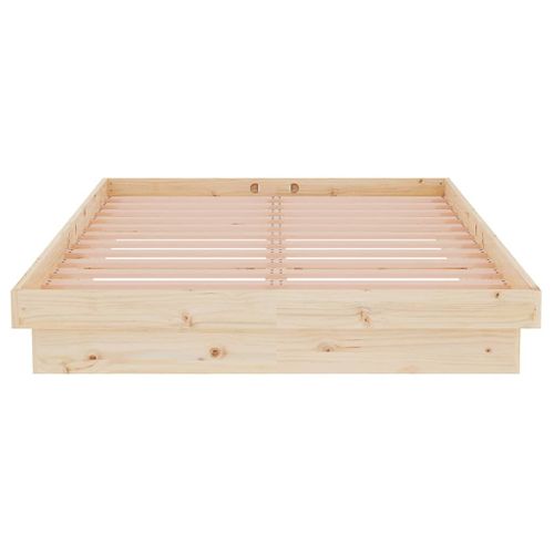 Cadre De Lit 120x190 cm Bois Massif