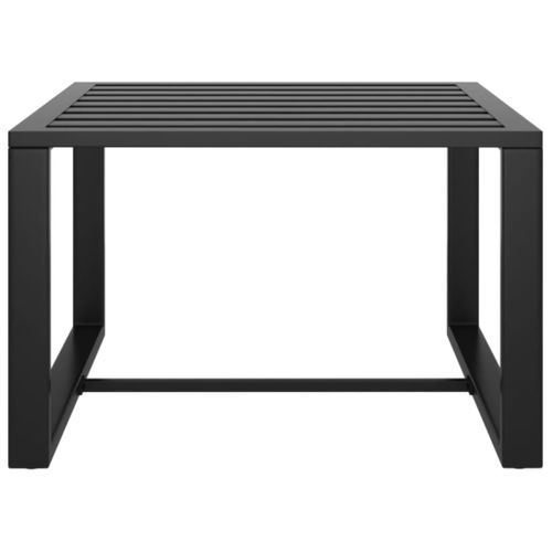 Salon De Jardin 5 Pièces Avec Coussins Aluminium Anthracite