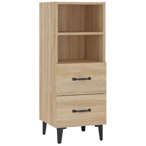Buffet Chêne Sonoma 34,5x34x90 Cm Bois Contreplaqué