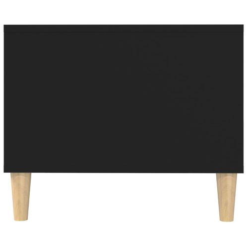 Table Basse Noir 102x50x40 Cm Bois Contreplaqué