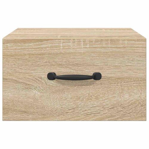 Tables De Chevet Murales 2 Pièces Chêne Sonoma 35x35x20 Cm