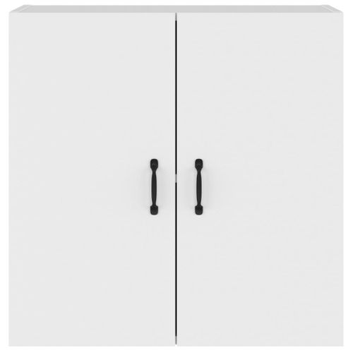 Armoire Murale Blanc 60x31x60 Cm Bois Contreplaqué