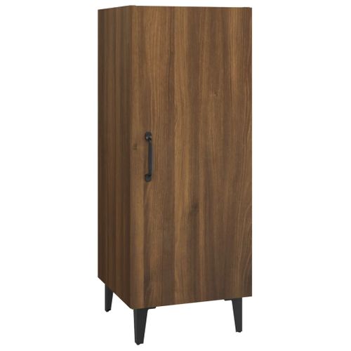 Buffet Chêne Marron 34,5x34x90 Cm Bois Contreplaqué