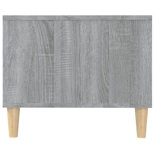 Table Basse Sonoma Gris 102x50x40 Cm Bois Contreplaqué