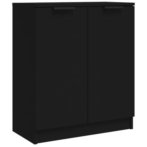 Buffets 3 Pièces Noir Bois Contreplaqué