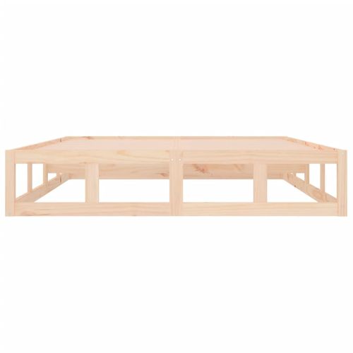 Cadre De Lit Sans Matelas 160x200 Cm Bois Massif