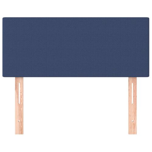 Tête De Lit Bleu 80x5x78/88 Cm Tissu