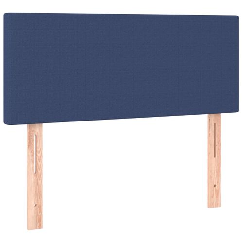 Tête De Lit Bleu 80x5x78/88 Cm Tissu