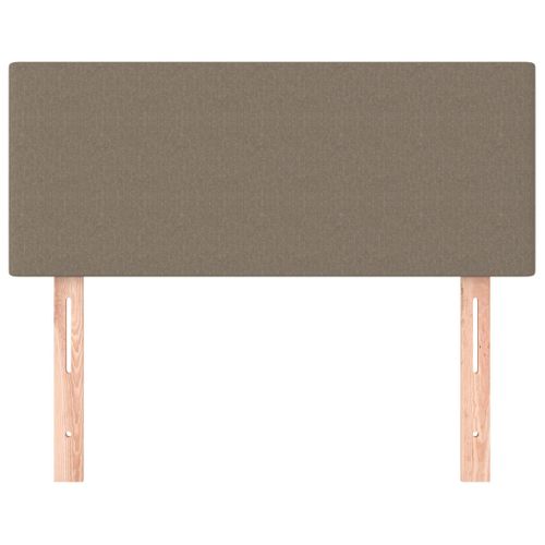 Tête De Lit Taupe 90x5x78/88 Cm Tissu