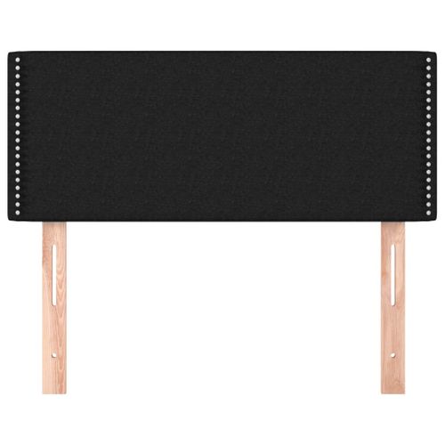 Tête De Lit Noir 80x5x78/88 Cm Tissu