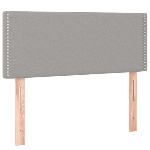Tête De Lit Gris Clair 90x5x78/88 Cm Tissu