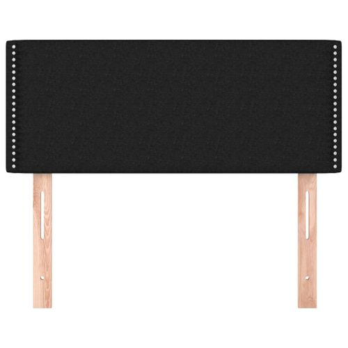 Tête De Lit Noir 90x5x78/88 Cm Tissu