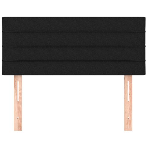 Tête De Lit Noir 80x5x78/88 Cm Tissu