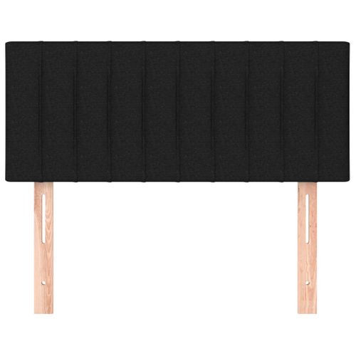 Tête De Lit Noir 90x5x78/88 Cm Tissu