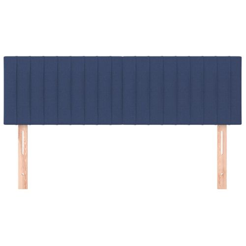 Têtes De Lit 2 PCs Bleu 72x5x78/88 Cm Tissu