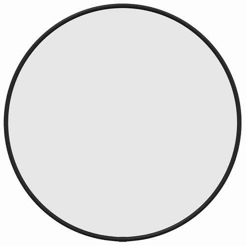 Miroir Mural Noir Ø 40 Cm Rond