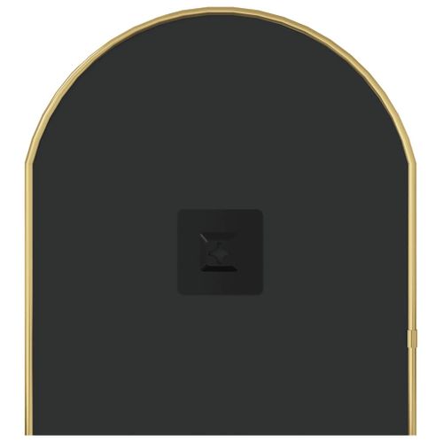 Miroir Mural Doré 70x30 Cm Ovale