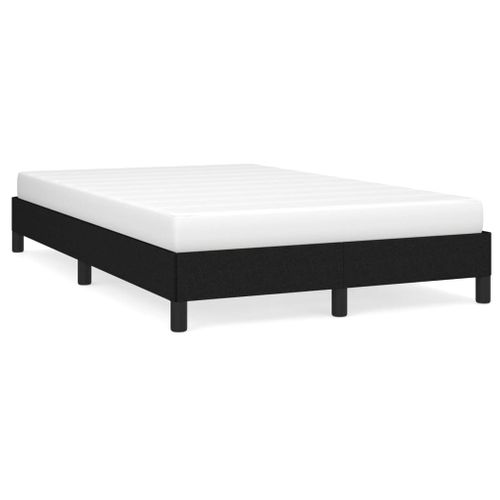 Cadre De Lit Sans Matelas Noir 120x200 Cm Tissu