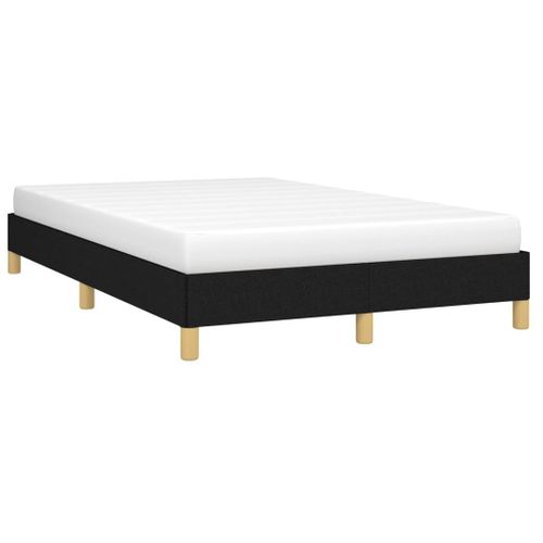 Cadre De Lit Sans Matelas Noir 120x200 Cm Tissu