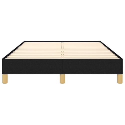 Cadre De Lit Sans Matelas Noir 120x200 Cm Tissu