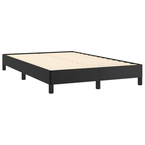Cadre De Lit Sans Matelas Noir 120x200 Cm Simili