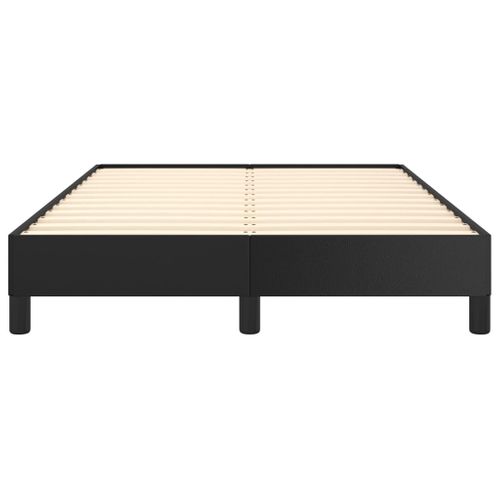 Cadre De Lit Sans Matelas Noir 120x200 Cm Simili