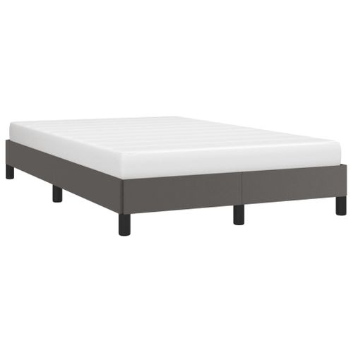 Cadre De Lit Sans Matelas Gris 120x200 Cm Simili