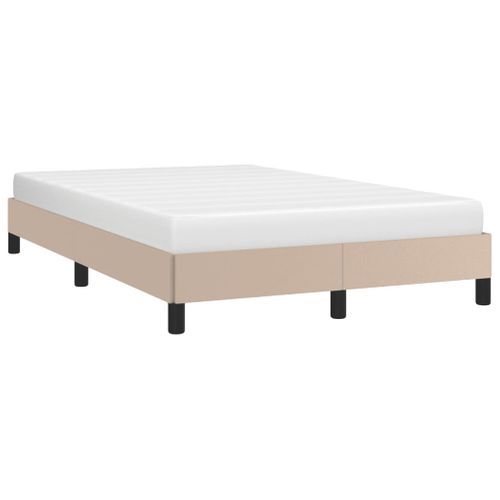 Cadre De Lit Sans Matelas Cappuccino 120x200 Cm Simili