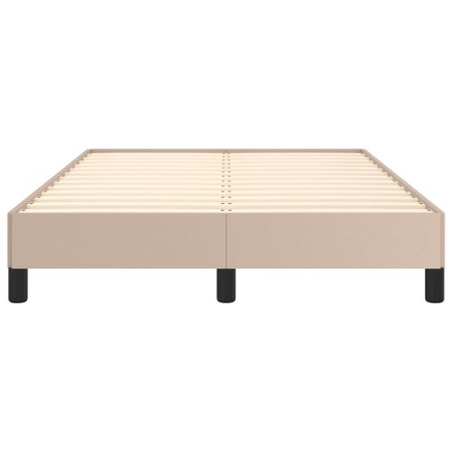 Cadre De Lit Sans Matelas Cappuccino 120x200 Cm Simili