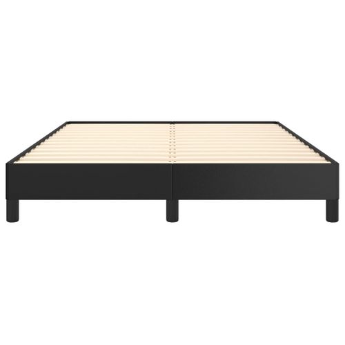 Cadre De Lit Sans Matelas Noir 140x200 Cm Simili